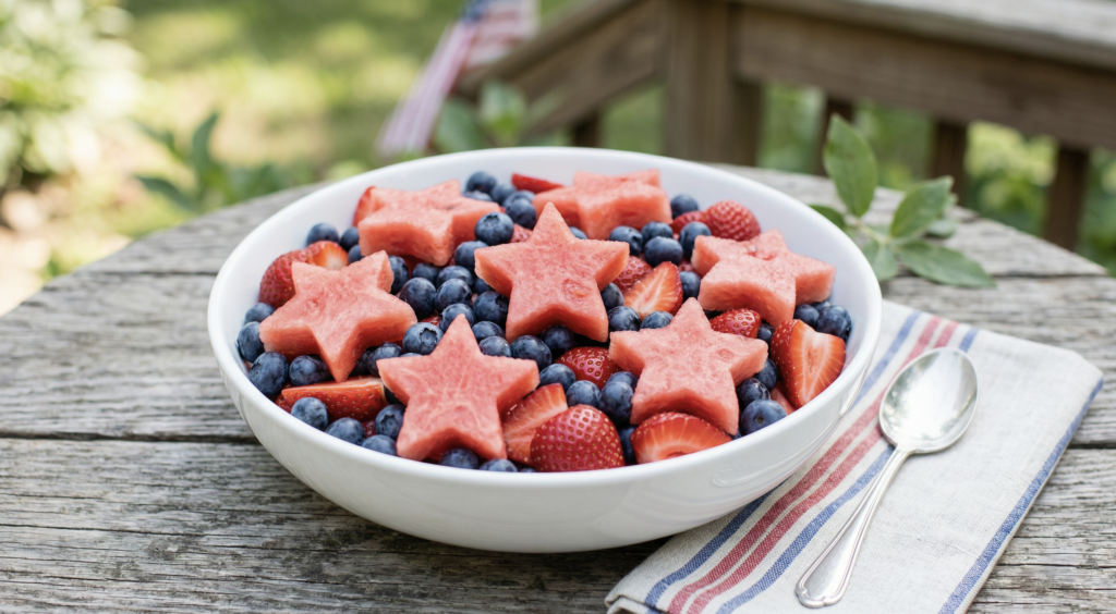 healthy July 4th Americana desserts